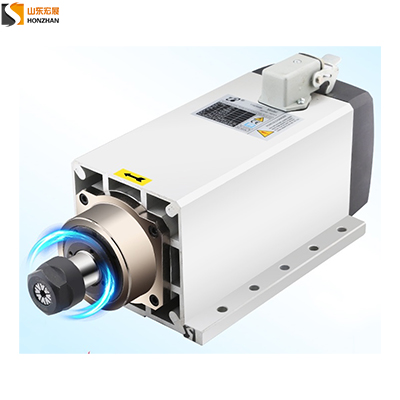  2.2KW 3.5KW 4.5KW 6KW HQD Air Cooling Square Spindle for Wood CNC Router